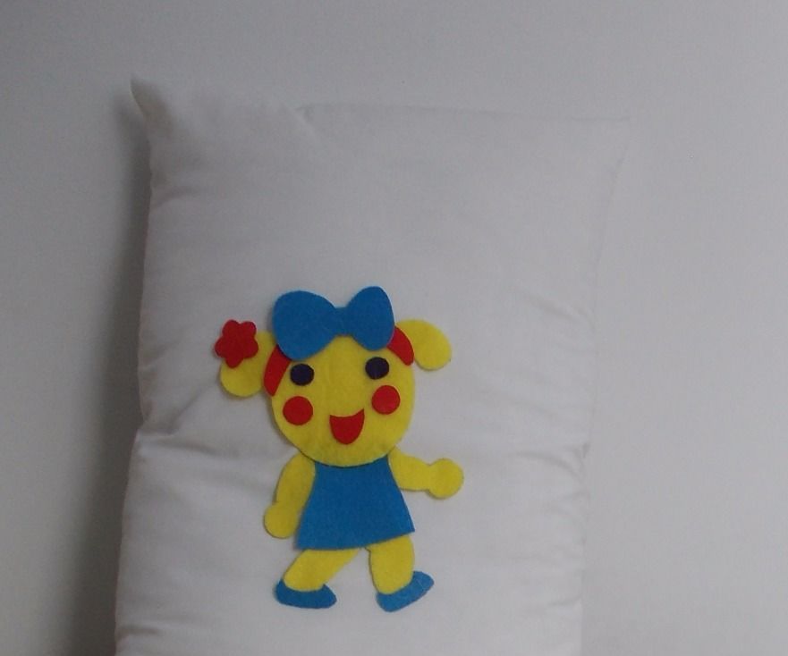 Miss La Sen Felt Pillow.