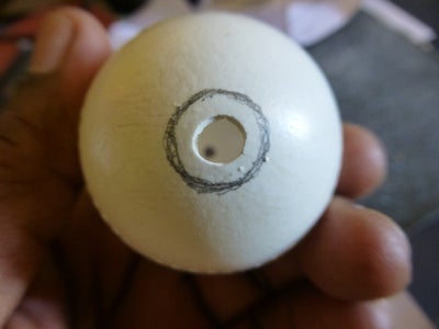 Widen the Bottom Hole for Placing a Light Source