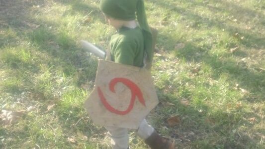Young Link's Deku Kokiri Shield