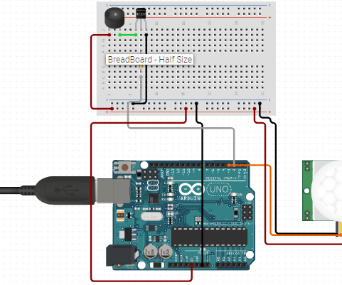 Arduino Based PIR Motion Sensor