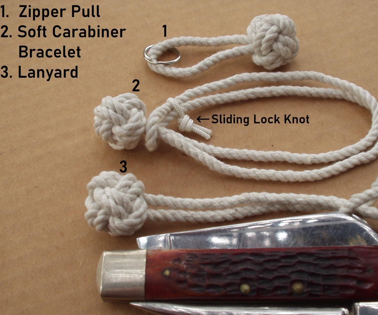 Two Strand Button Knot
