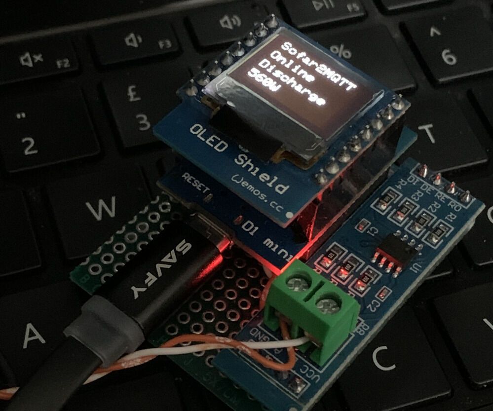Sofar2mqtt - Remote Control for Sofar Solar Inverters