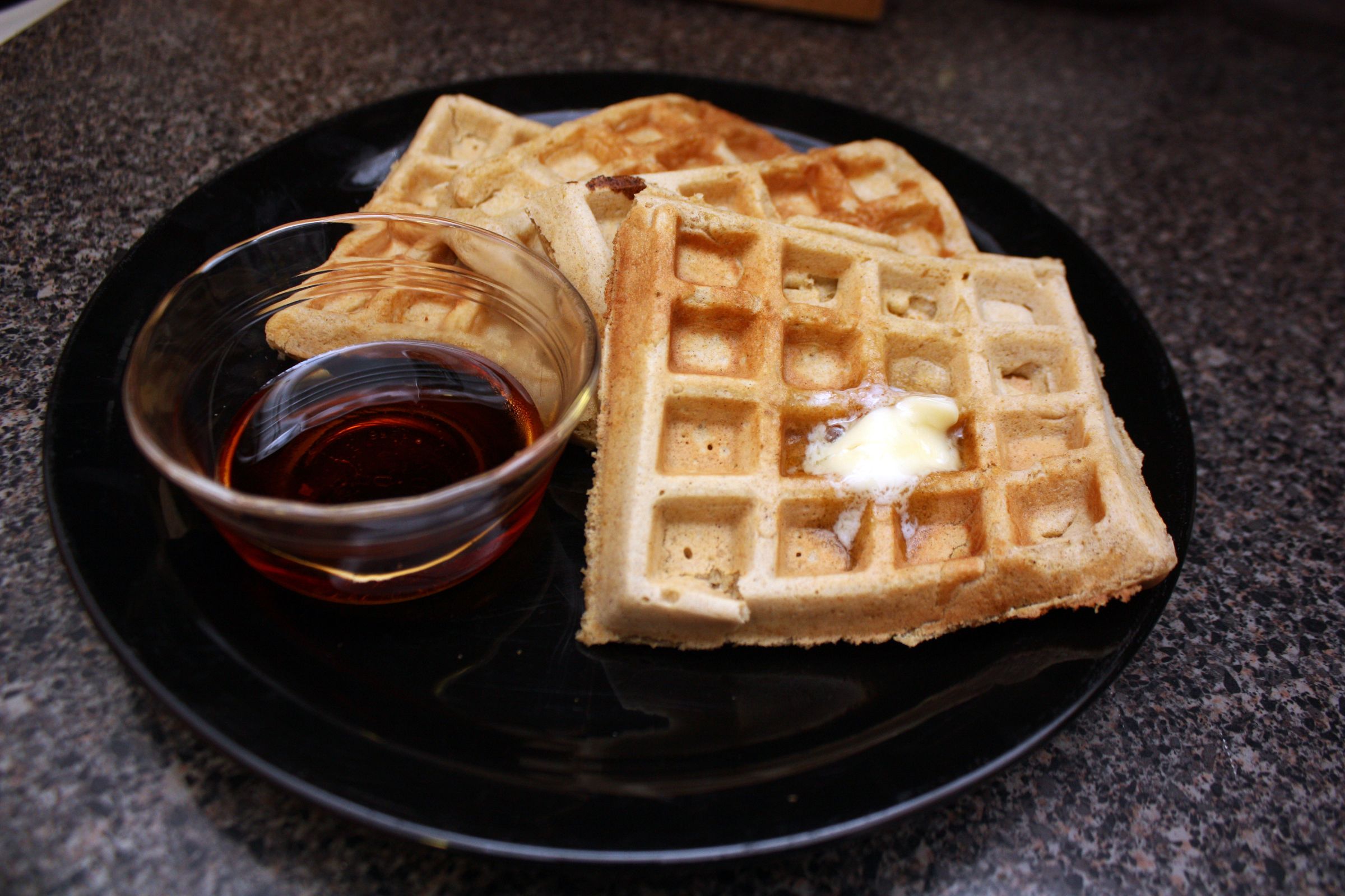 Pumpkin Waffles, Yum!