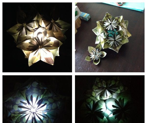 Kusudama Light (Chandelier/Centerpiece)