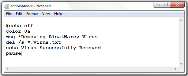 How to Create a Virus and an Anti-Virus From Command Prompt {CMD ...