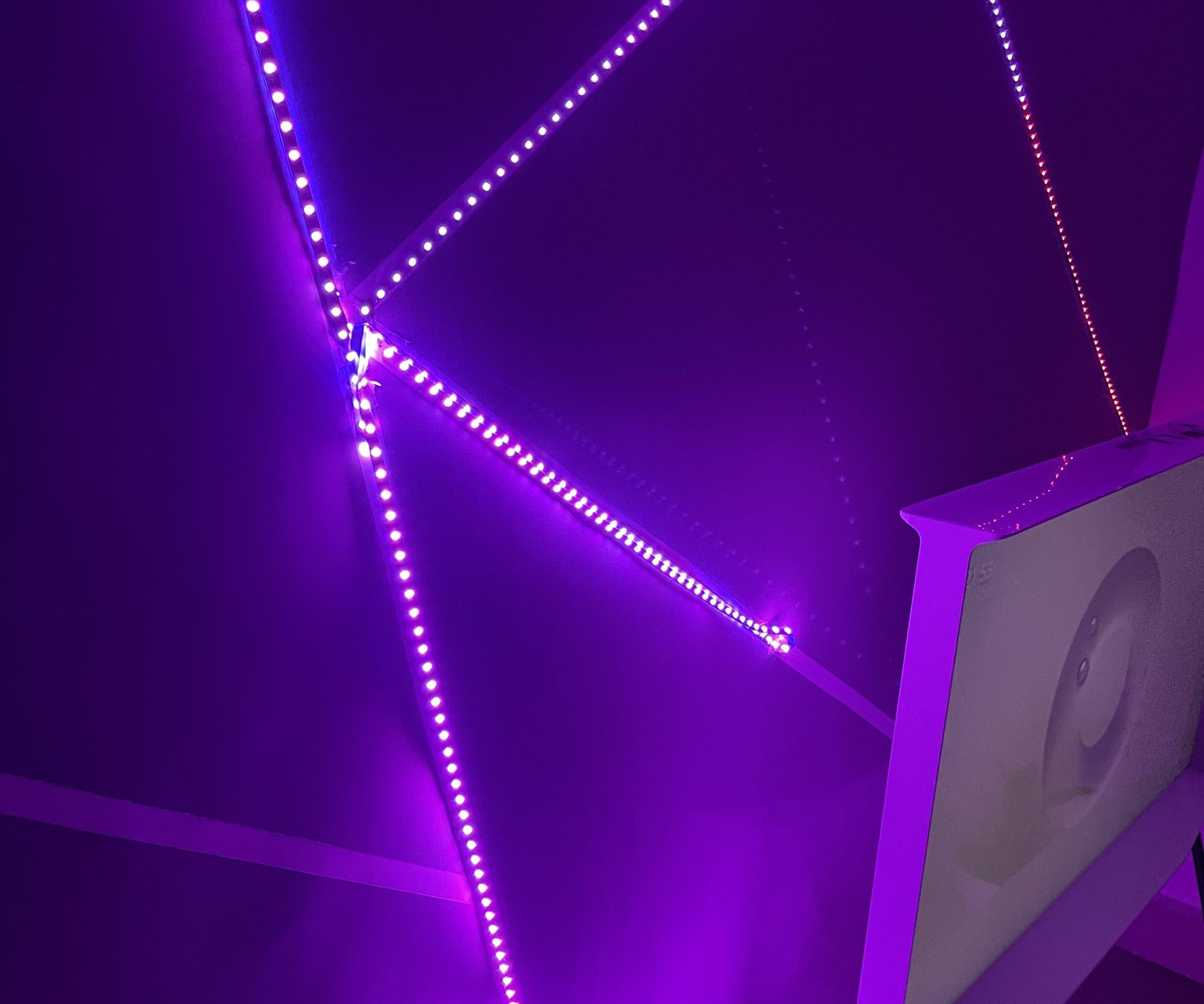 3D Pattern Resonant Radiance Wall