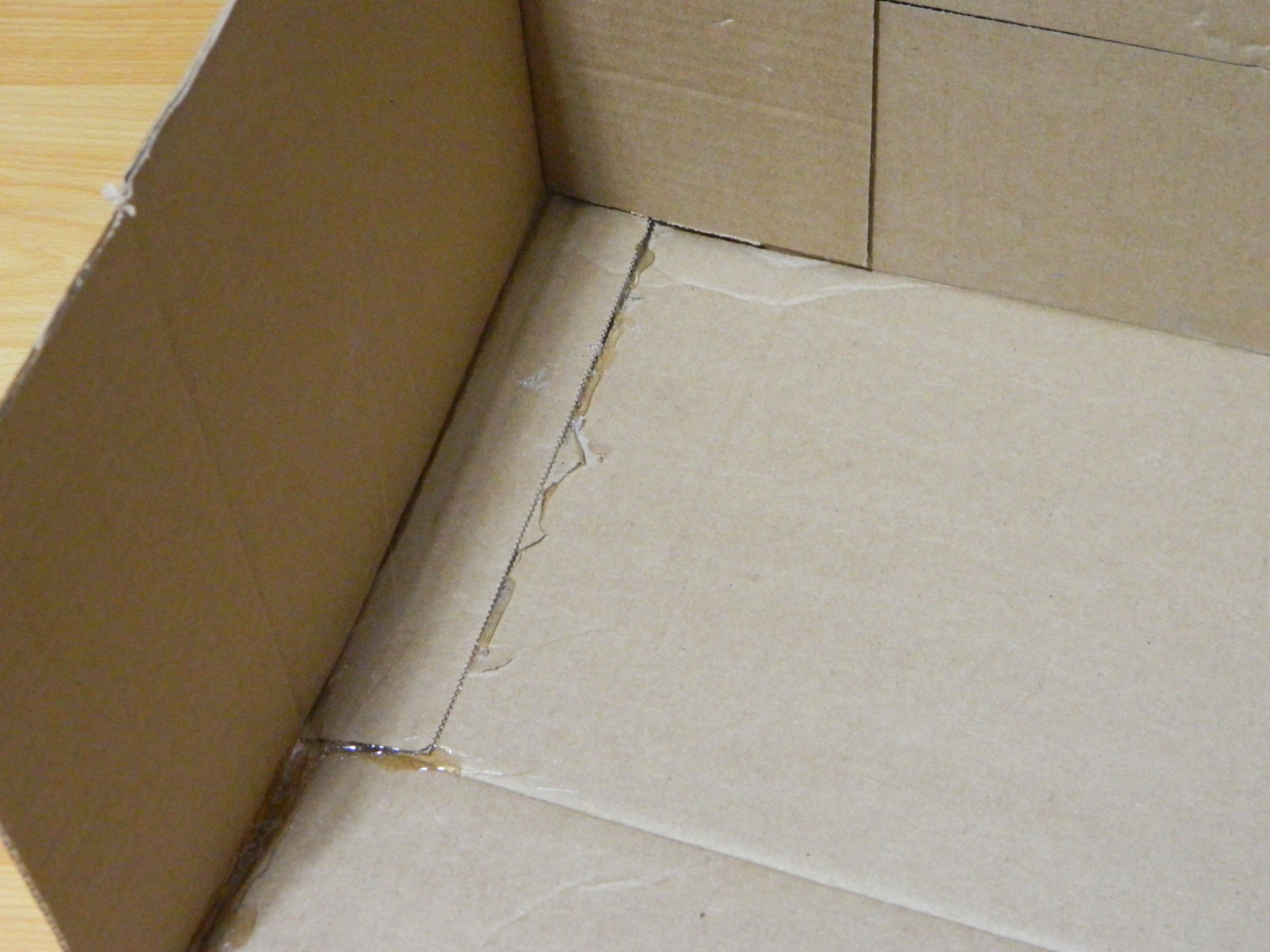 DIY Cardboard Nightstand 9 Steps Instructables