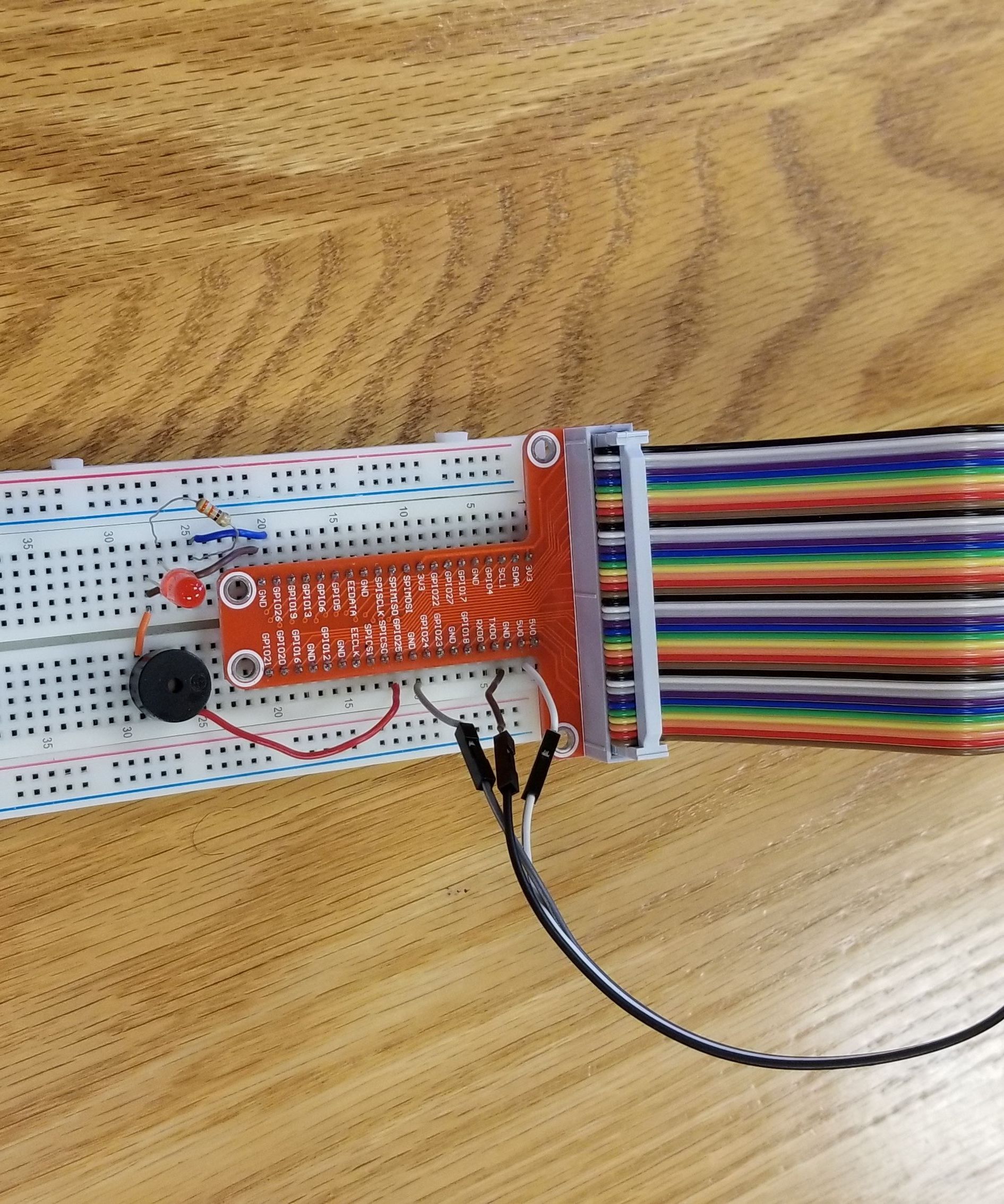 RaspberryPi 3 Magnet Sensor With Mini Reed Sensor