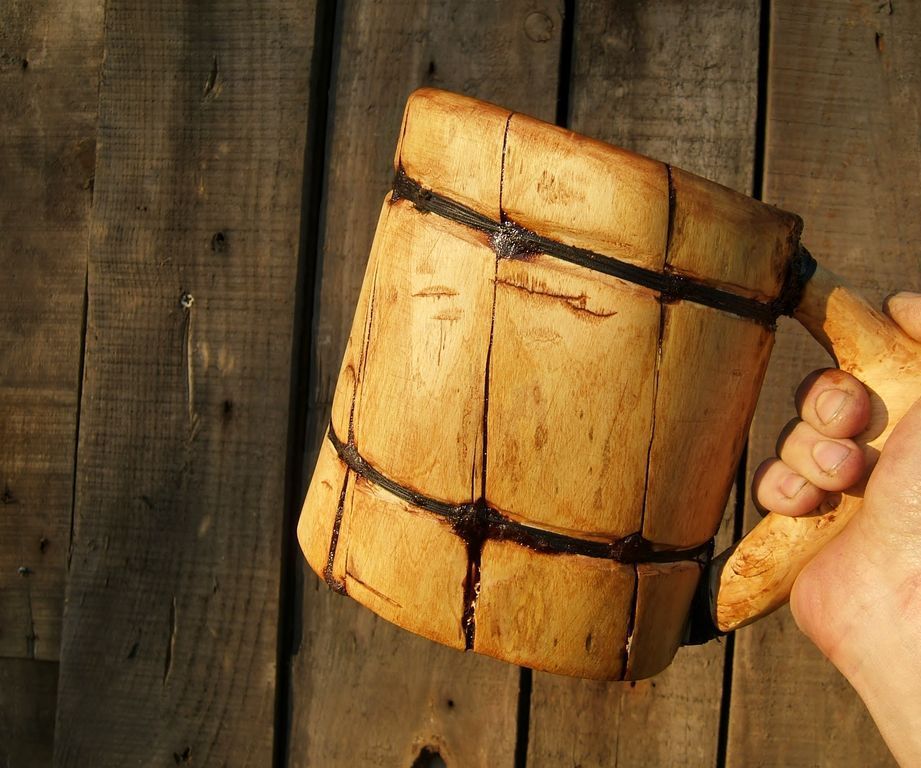 Tarro Vikingo (sin Herramientas Eléctricas--el Método Bushcraft)