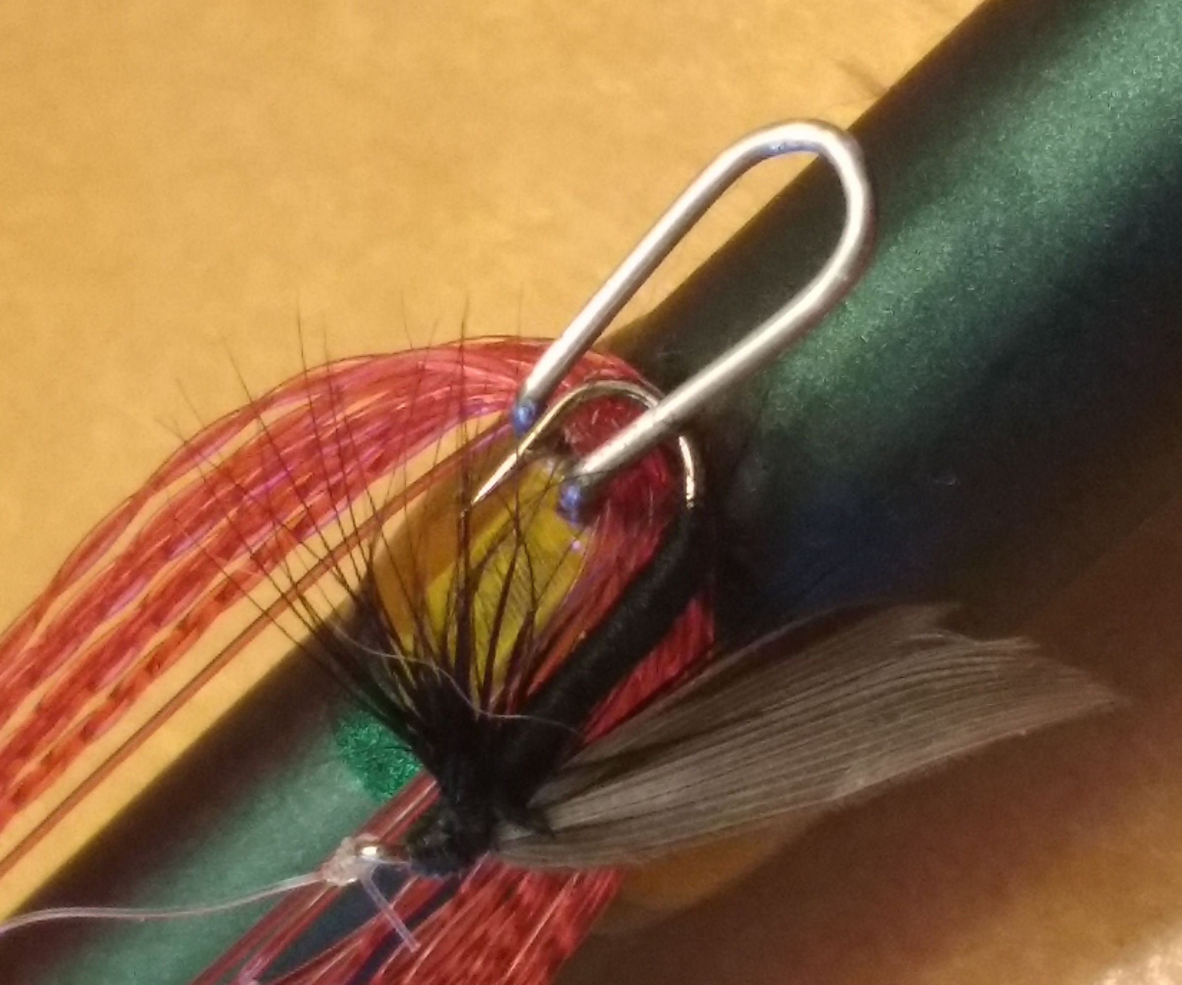 Tenkara Fishing Rod Line Keeper/Line Management Solution