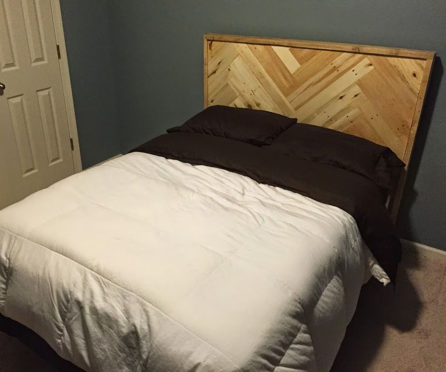 Pallet Wood Headboard