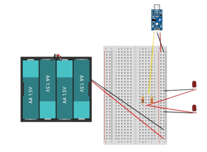 Connecting LEDs