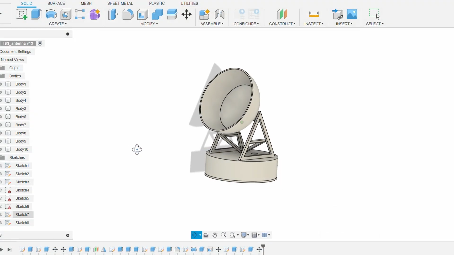 CAD Designs on Fusion 360