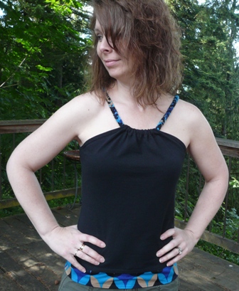 How to Make a Summer Top From a T-shirt