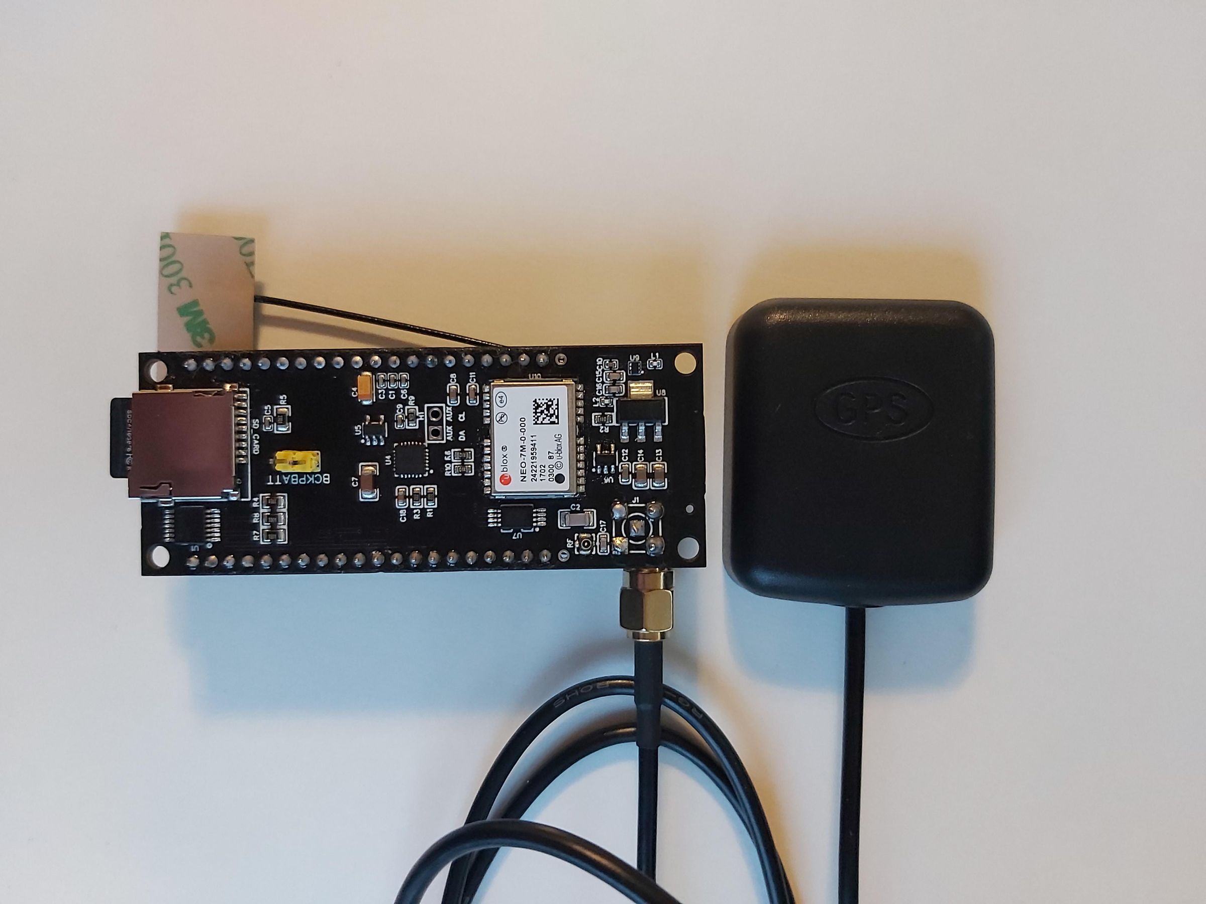 GPS and Vehicle Motion Tracker IoT Smart Logger for TTGO Tcall