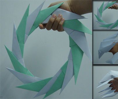 How to Make Paper Dragon Claws and Dragon Circle