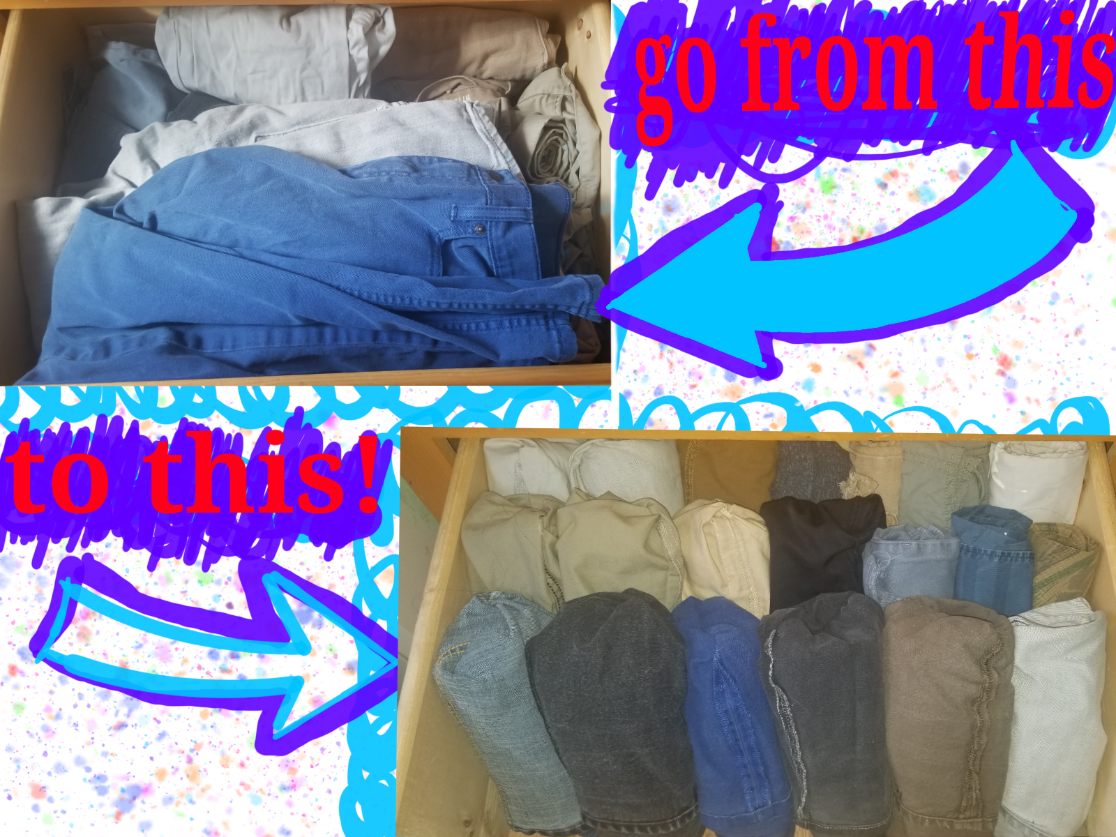 Organize Your Pants Drawer Like a Pro 7 Steps Instructables