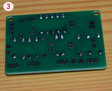 Solder the Resistors Into the PCB