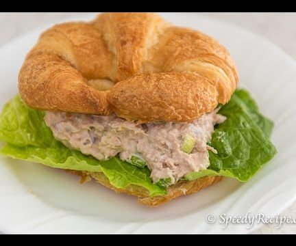 Tuna Salad Sandwich Croissant