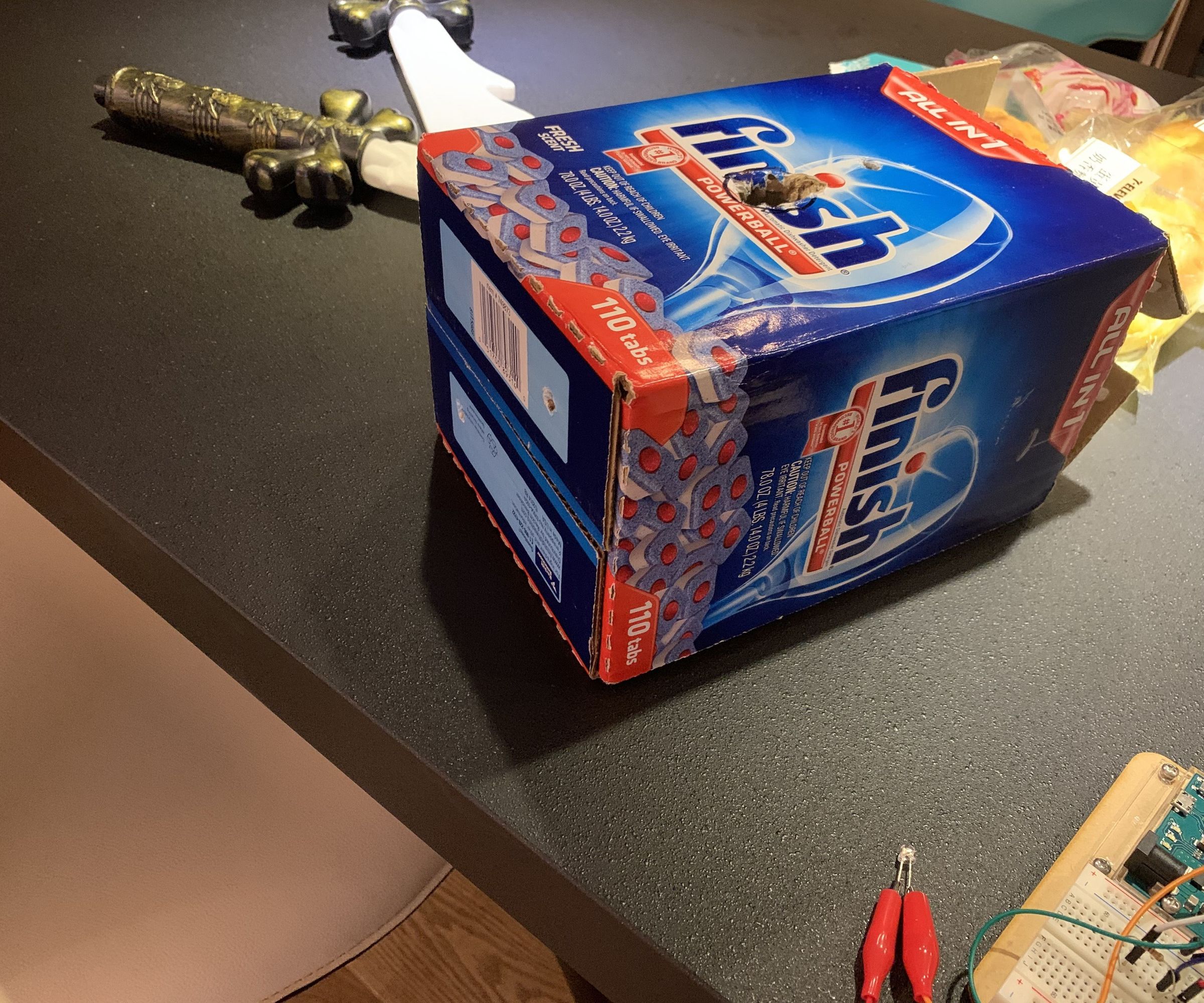 The Flashy Night Light That Just So Happen to Be Hand Held , and Can Be Used When You Wake Up],