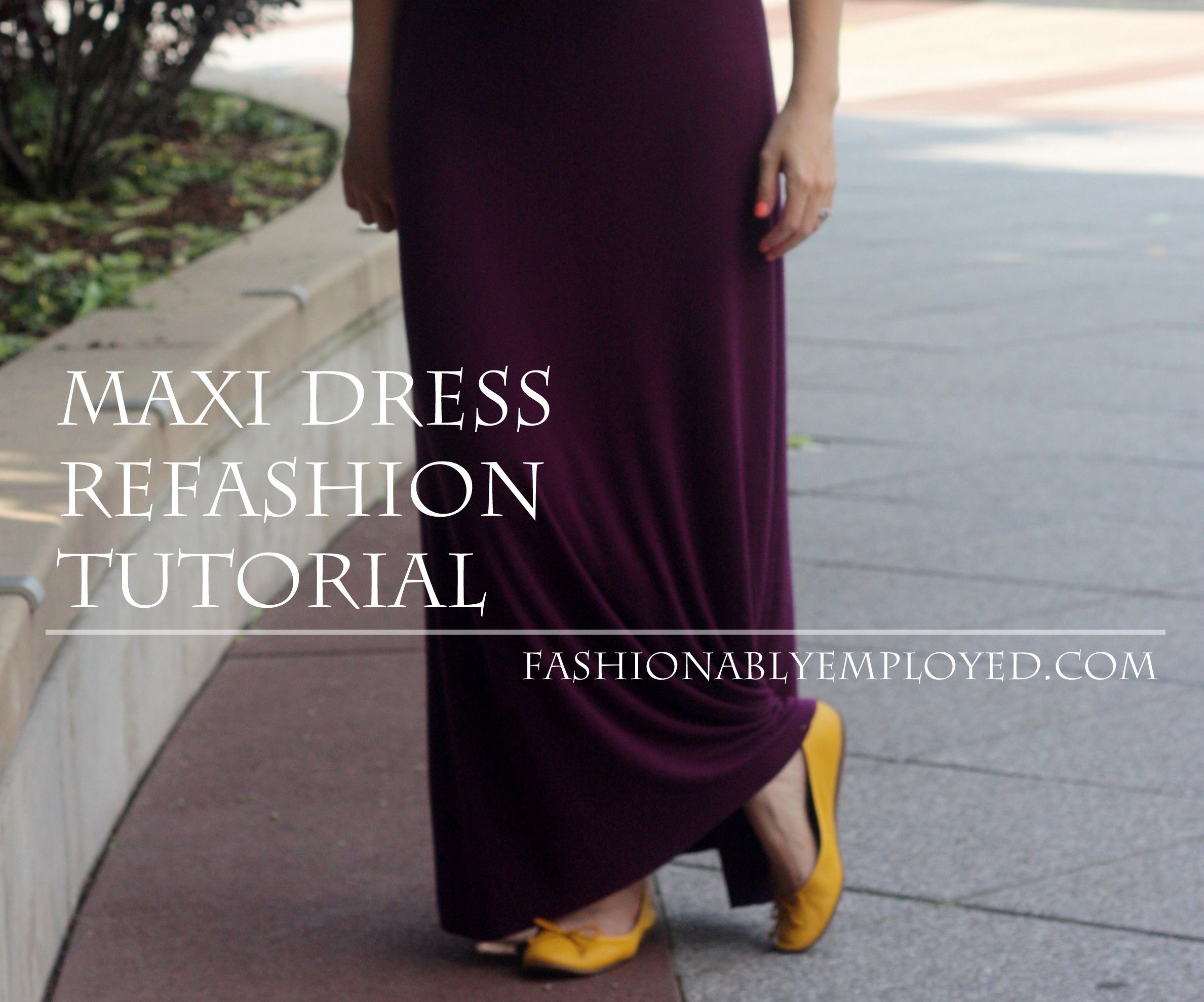 Refashioned Maxi Dress