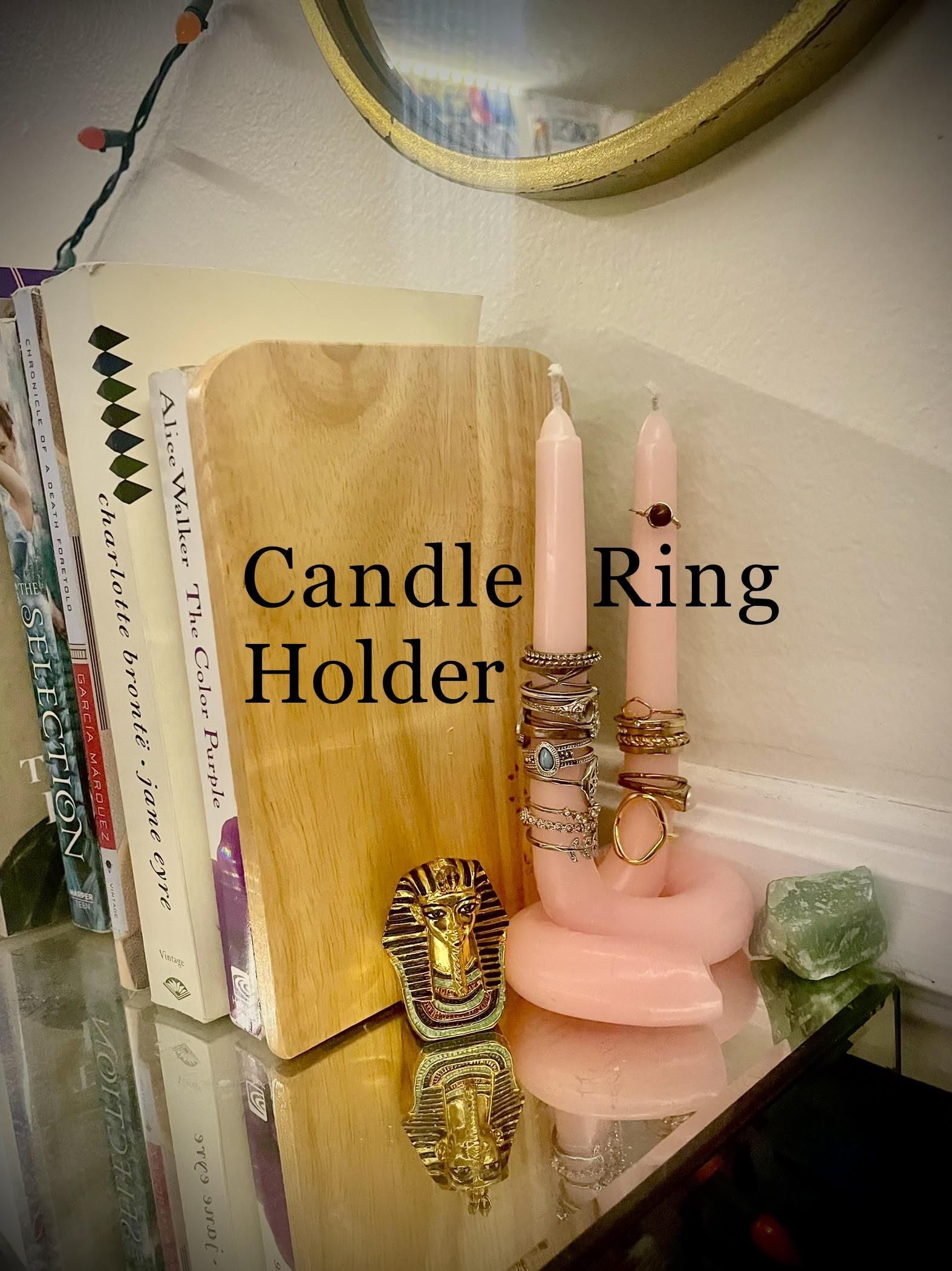 Candle Ring Holder 6 Steps Instructables
