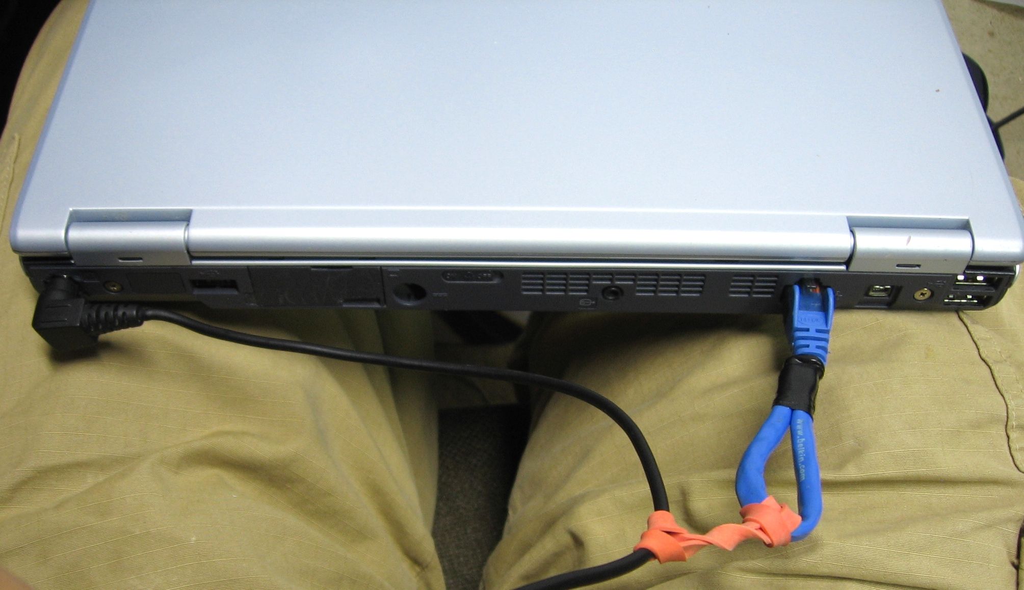 Repair DC Power Jack Problem on Laptop Using Modem Port 5 Steps