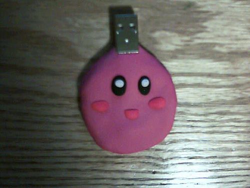custom Kirby usb flash drive