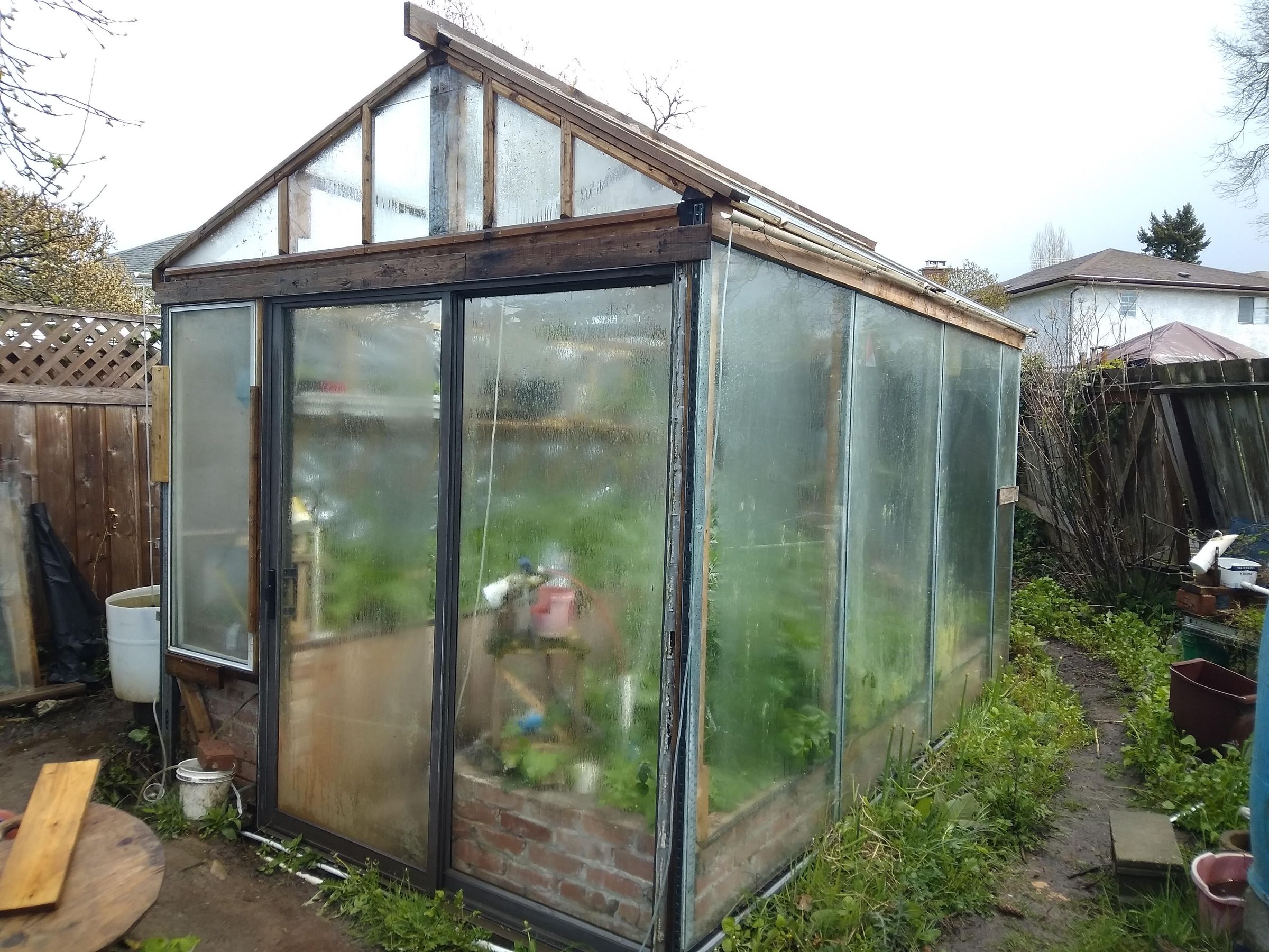 Experimental Greenhouse, Automatic Watering, With Heatsink, Community