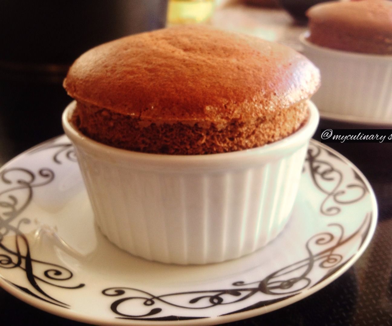 CHOCOLATE SOUFFLÉ easy