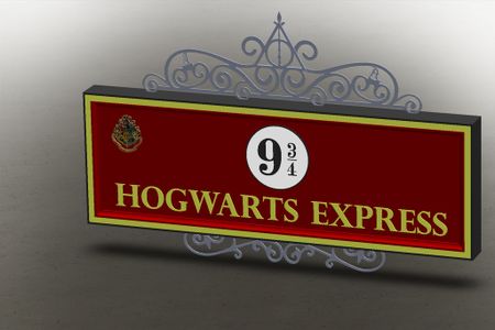 Magical Hogwarts Express Sign : 3 Steps (with Pictures) - Instructables