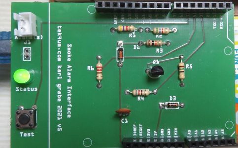 Remote Smoke Alarm Buzzer & Microcontroller Interface : 9 Steps (with ...