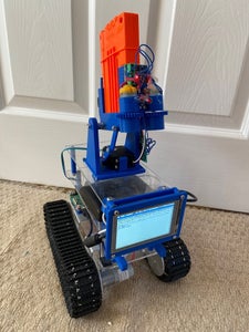 TINKERCAD Motorized Remote Control Nerf Gun