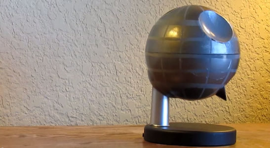DIY Death Star Candy Dispenser