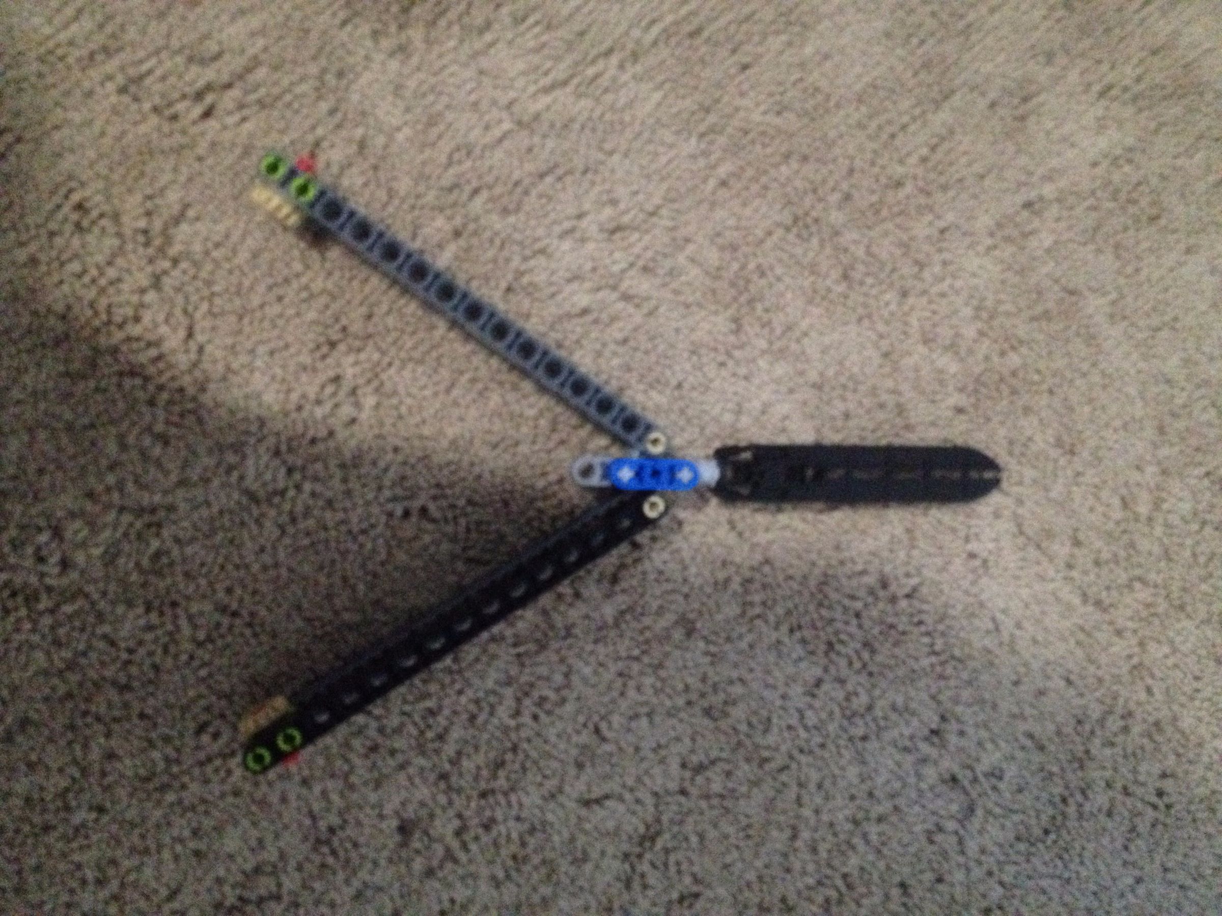 Lego Technic Butterfly Knife Instructables