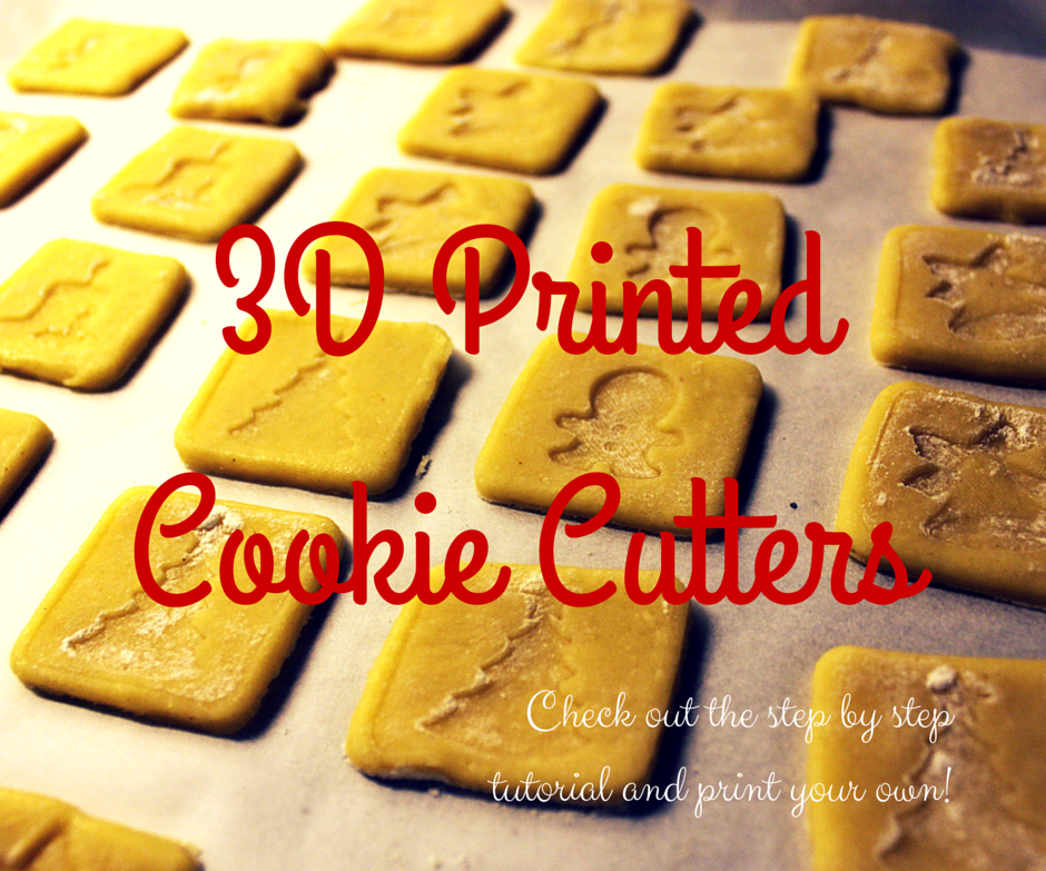 3D Printed Christmas Cookie Cutters