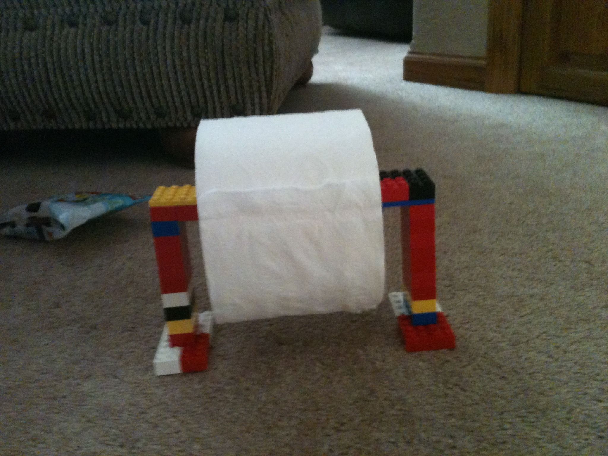 Quick and Easy Toilet Paper Dispenser