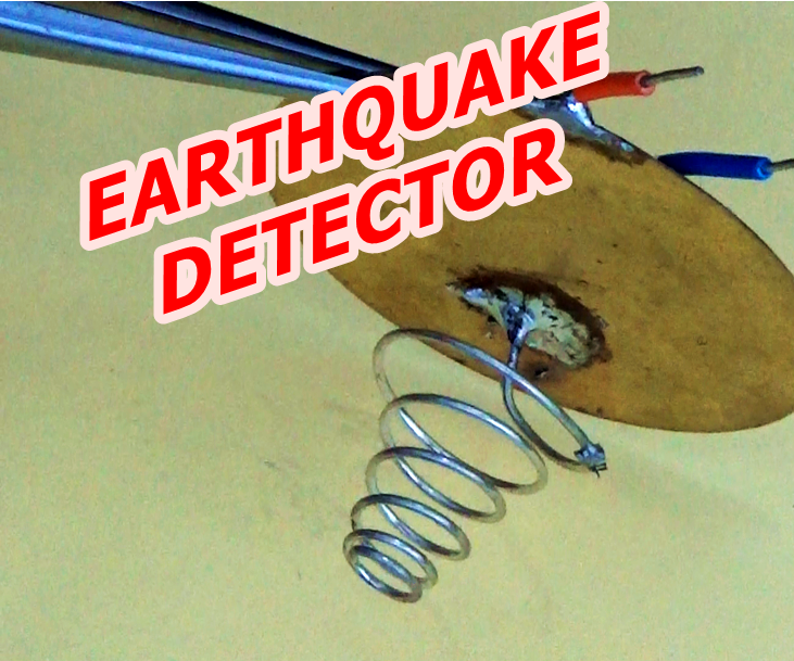 Single Transistor Earthquake Detector : 4 Steps - Instructables