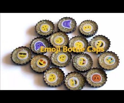 Emoji Bottle Caps 