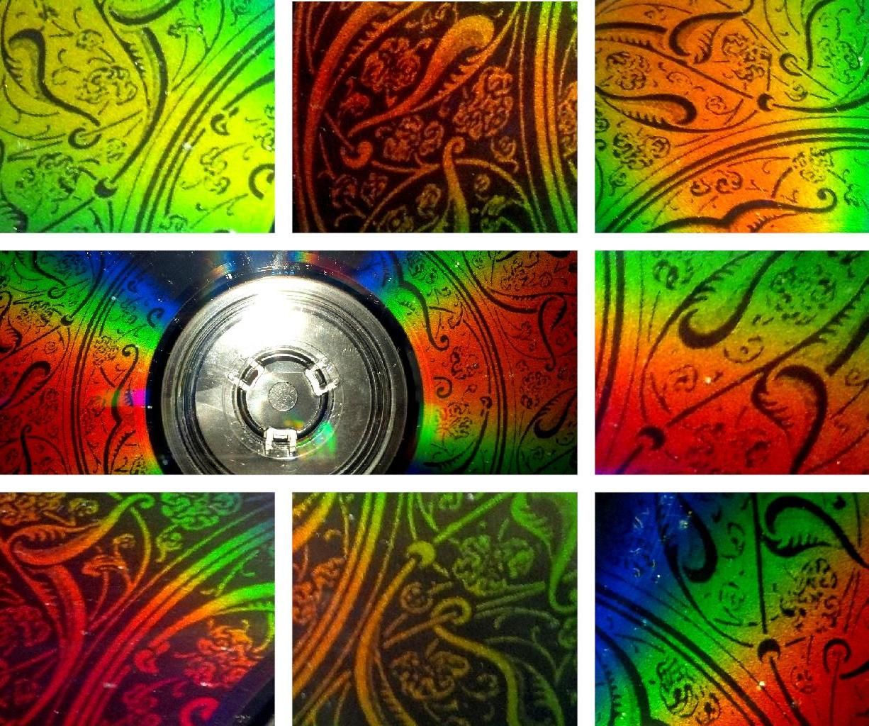 Burning Pictures on a Compact Disc Surface