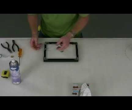 Fit Artwork Into Metal Frame - Part 2