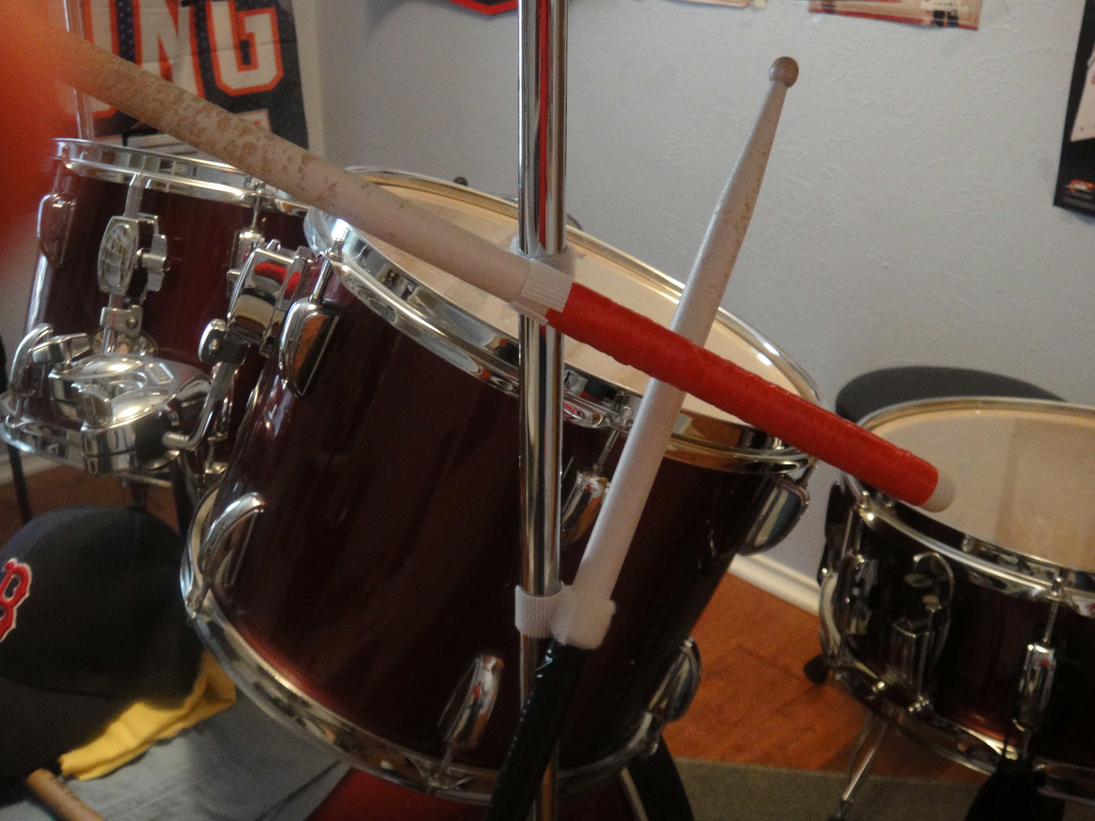 Drumstick Grips That Stick to Your Stand 7 Steps Instructables