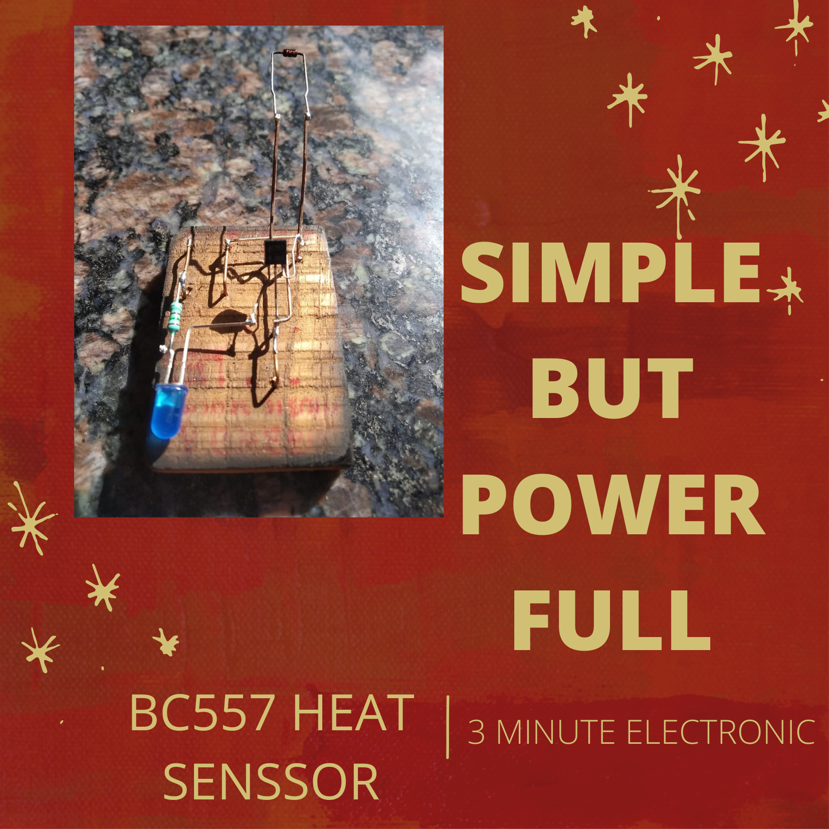 BC 557 HEAT SENSOR