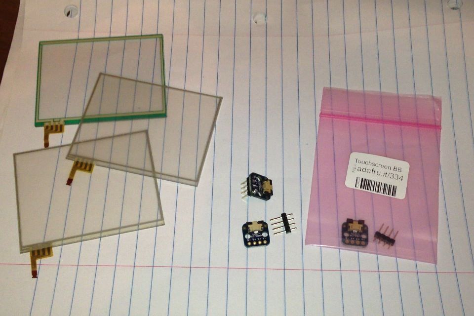 Touch Screen Overlay With Arduino