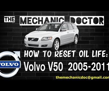 How to Reset Oil Life: Volvo V50 2005-2011
