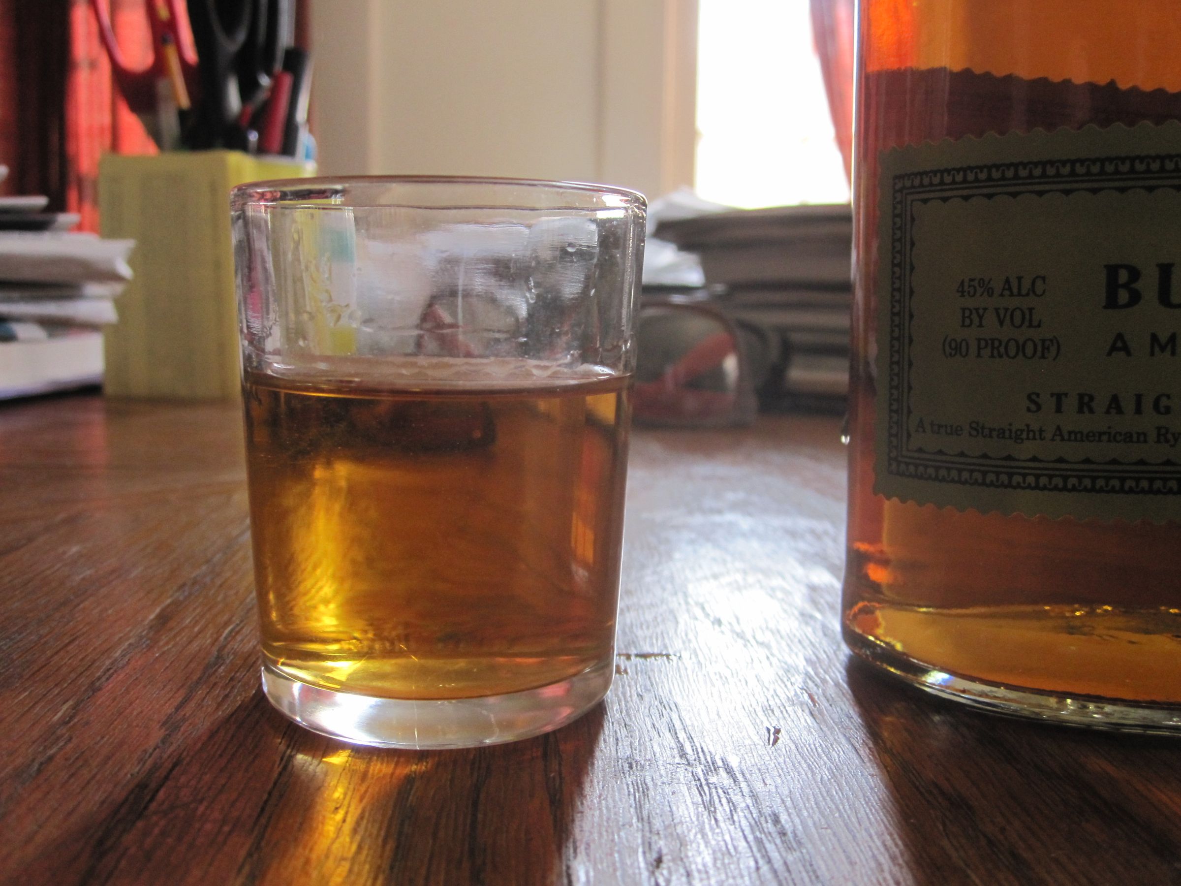 Votive Candle Holder Into Whiskey Tumbler