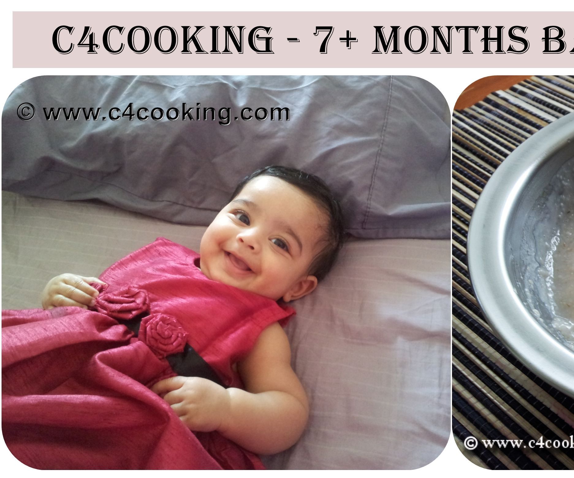 7+ Months Baby Food Recipes ( Stage 2 - Homemade Baby Food Recipes)