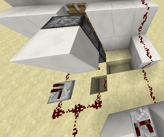 How to Make a Toggle Piston Door in Minecraft