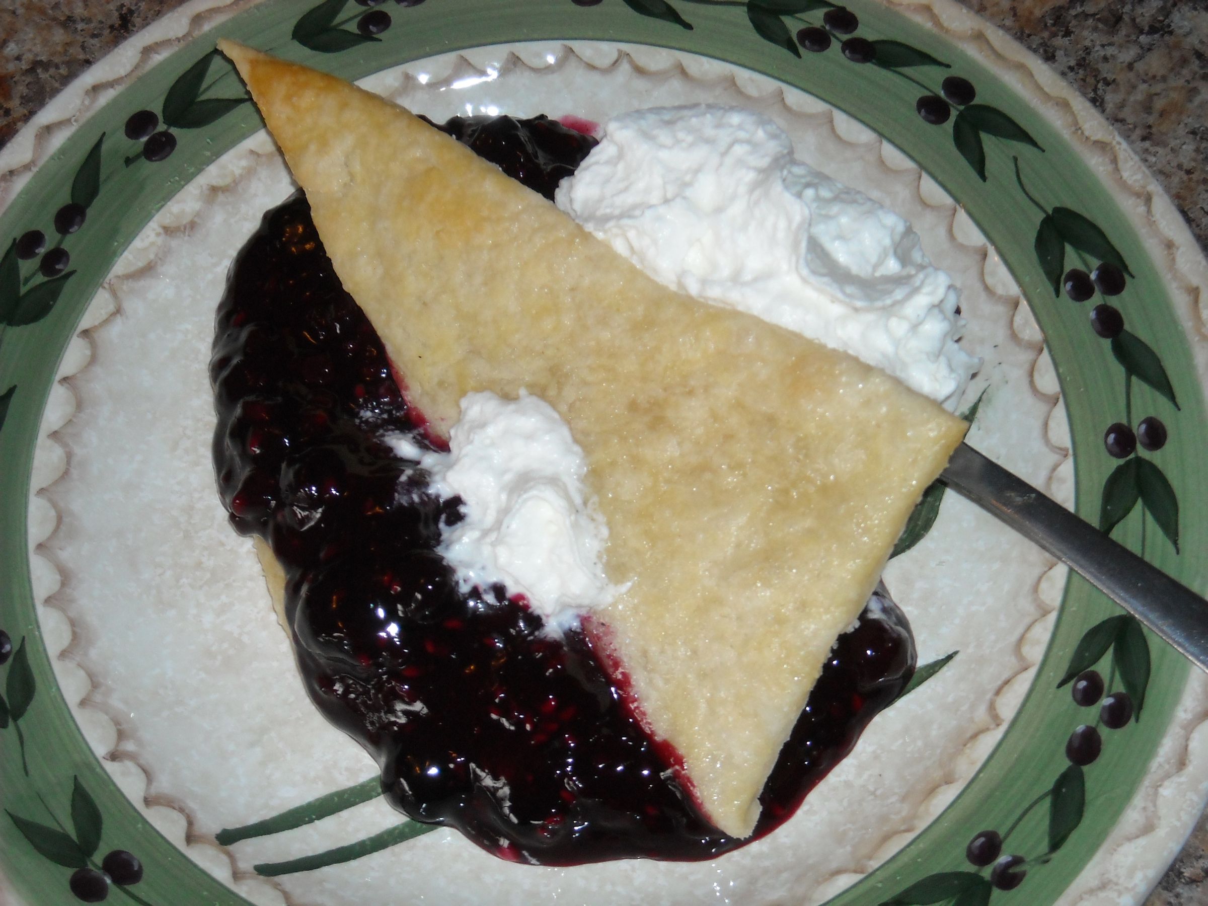 Deconstructed Mixed Berry Pie