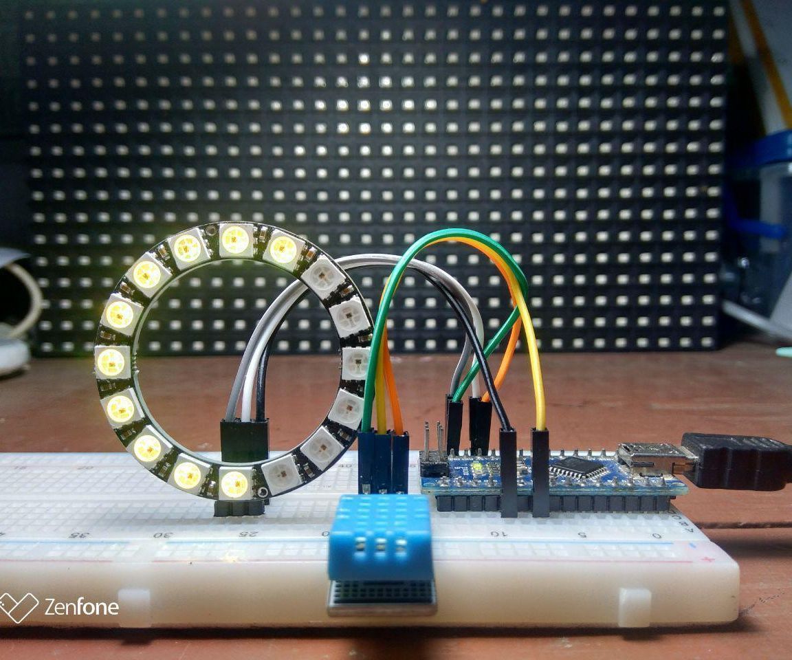 RGB Ring Thermometer